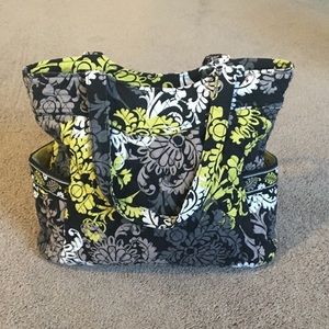 Vera Bradley pleated tote